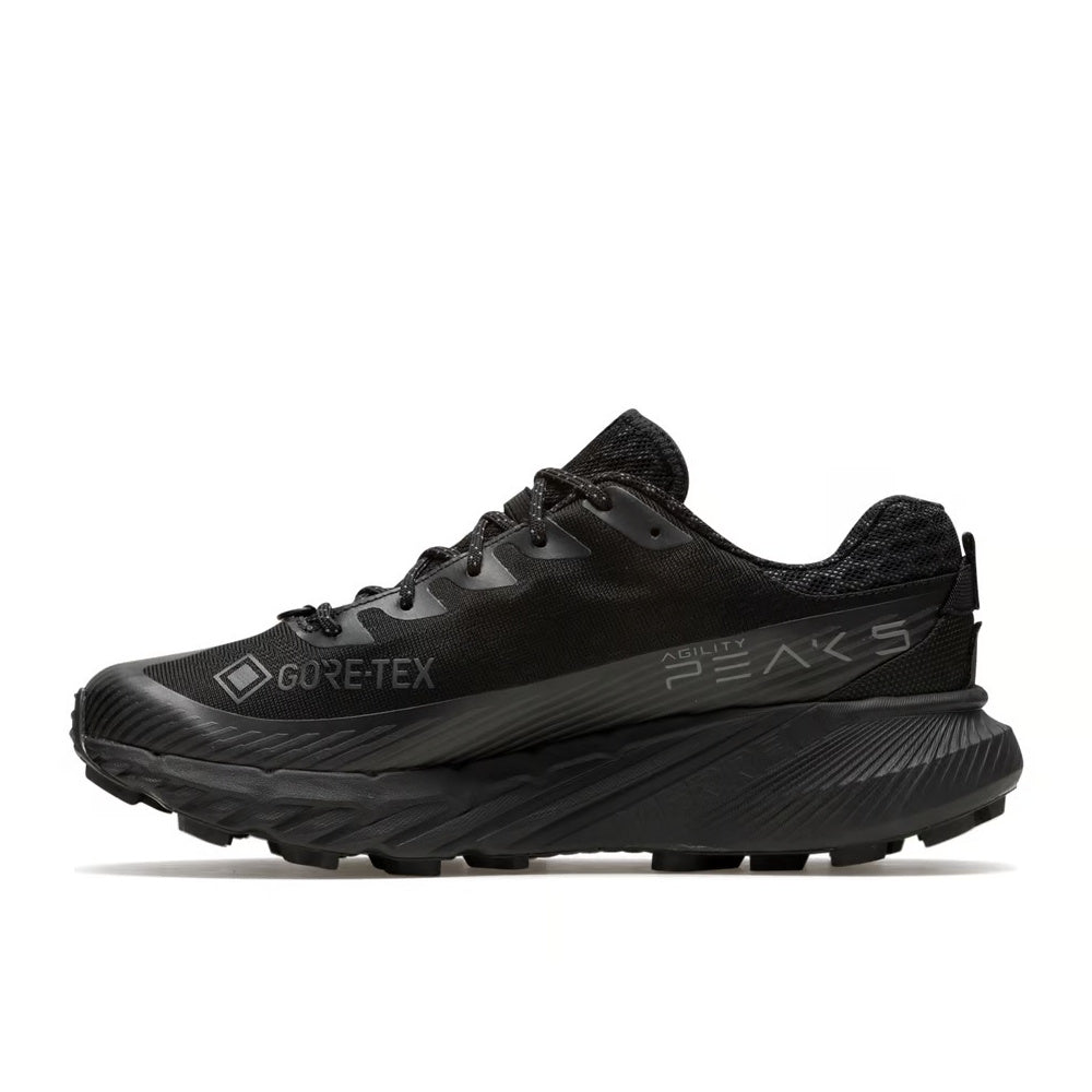 Merrell Womens Agility Peak 5 Gore-Tex Shoes (Black/Black)