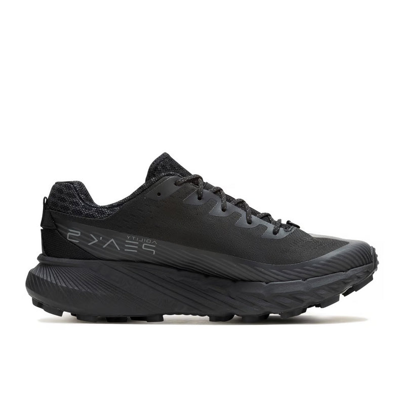 Merrell Mens Agility Peak 5 Gore-Tex Shoes (Black/Black)
