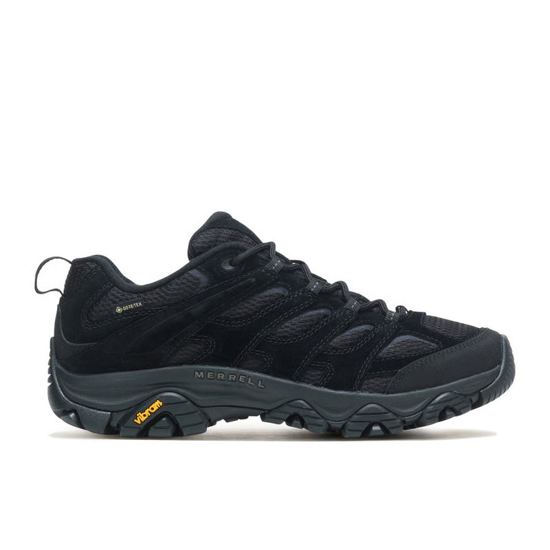 Merrell Mens MOAB 3 Gore-Tex Shoes (Black/Black)