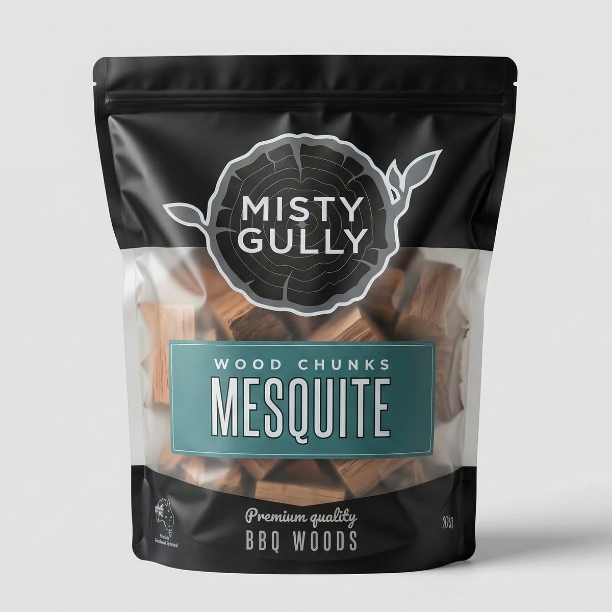 Misty Gully Wood Chunks (2kg) Mesquite