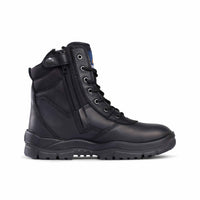 Mongrel 251 High Leg Zipsider Safety Boots (Black)