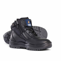 Black Mongrel 261 Zipsider Safety Boots