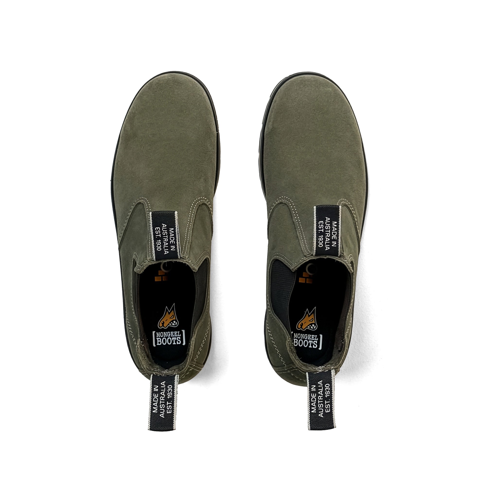 Mongrel K9-1 Suede Elastic Side Boots