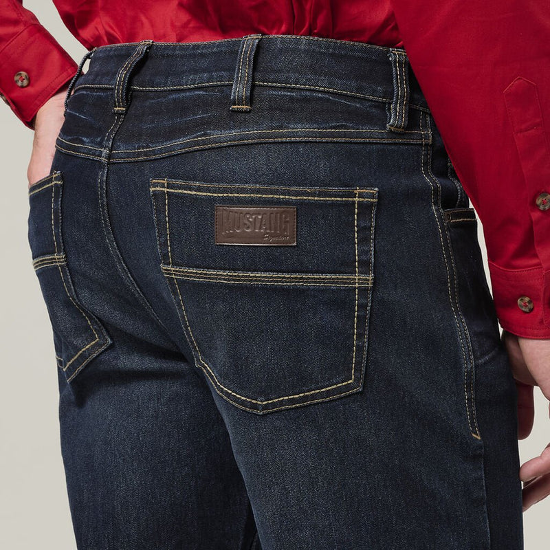Mustang Mens Signature Jeans (Indigo)