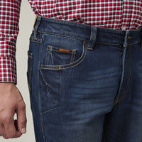 Mustang Mens Signature Jeans (Stonewash)