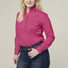 Mustang Womens Signature Closed Front Long Sleeve Shirt