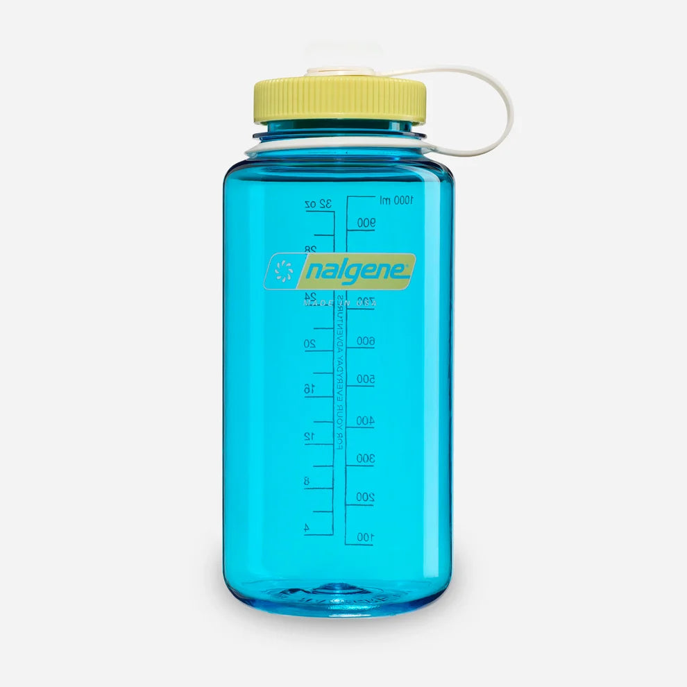 Nalgene Wide Mouth Sustain Bottle (Blue Atoll/Endive)