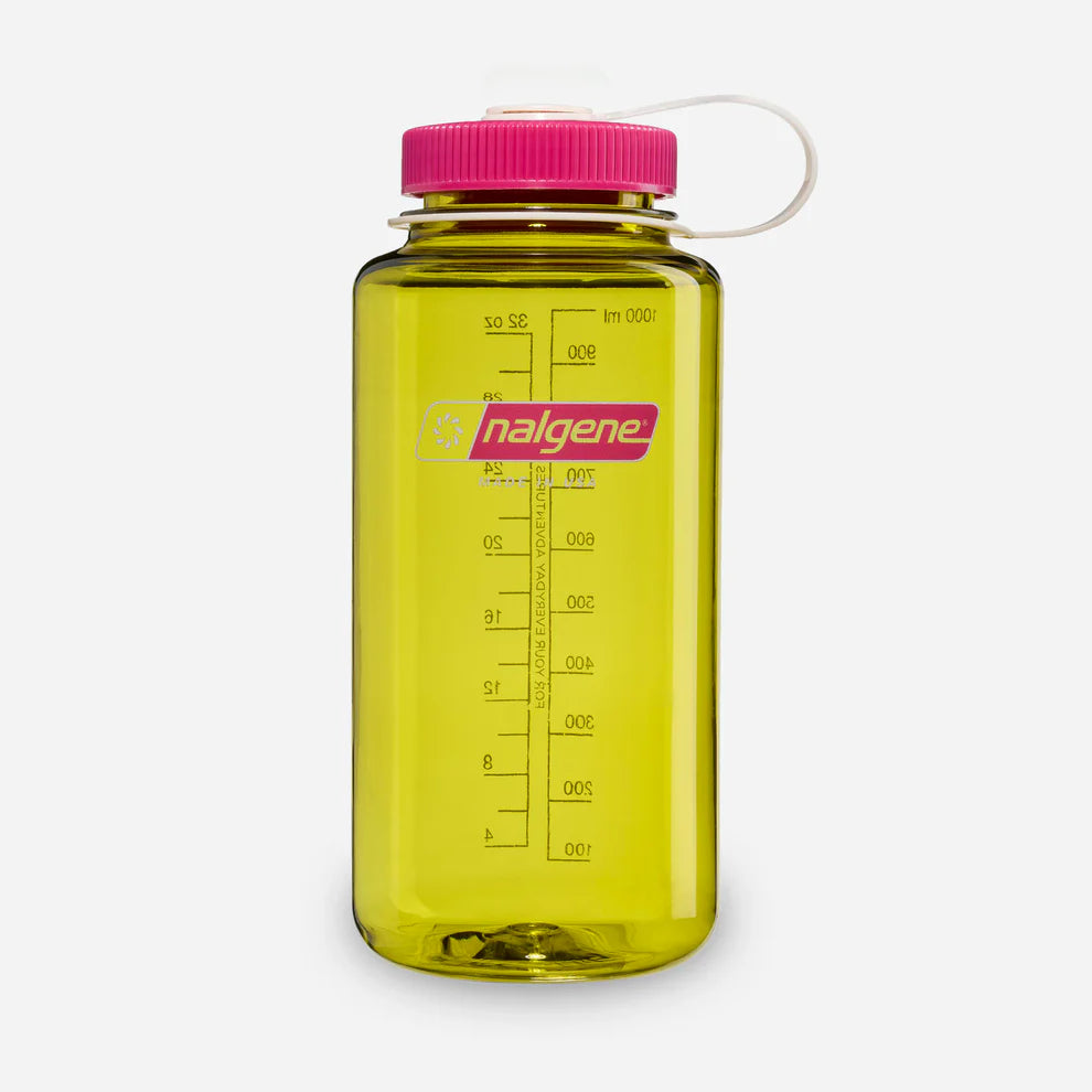 Nalgene Wide Mouth Sustain Bottle (Endive/Fuchsia Purple)