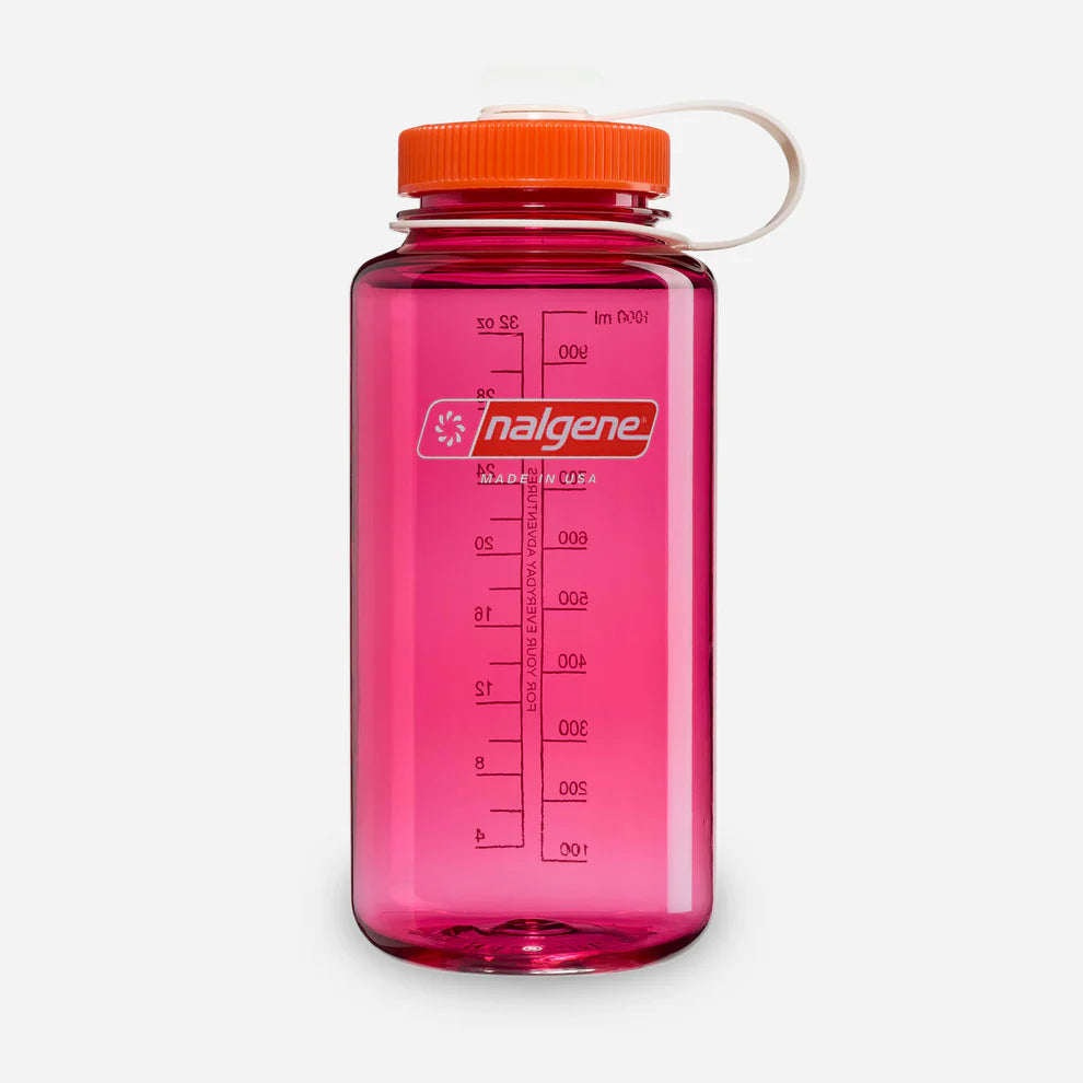 Nalgene Wide Mouth Sustain Bottle (Fuchsia Purple/Flame)