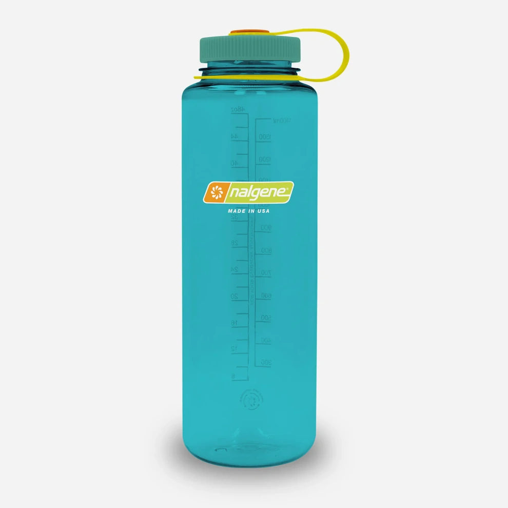 Nalgene Wide Mouth Silo Sustain Bottle (Cerulean)