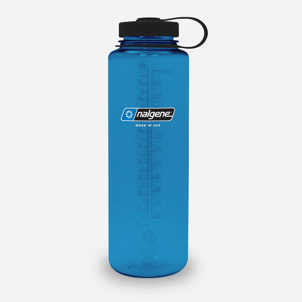 Nalgene Wide Mouth Silo Sustain Bottle (Slate Blue)