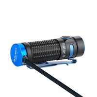 Olight Baton 3 Rechargeable 1200 Lumens Torch with charge cable attached