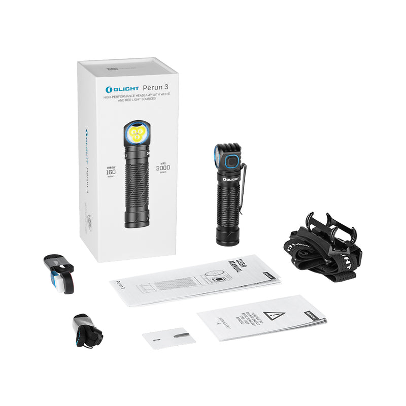 Olight Perun 3 Right Angle Torch / Headlamp