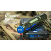 Olight Warrior 3S 2300 Lumens Tactical Torch Charging Info