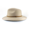 Side of Beige Oogee Murray Felt Fedora