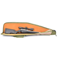Unzipped Ridgeline Performance Rifle Bag with rifle inside