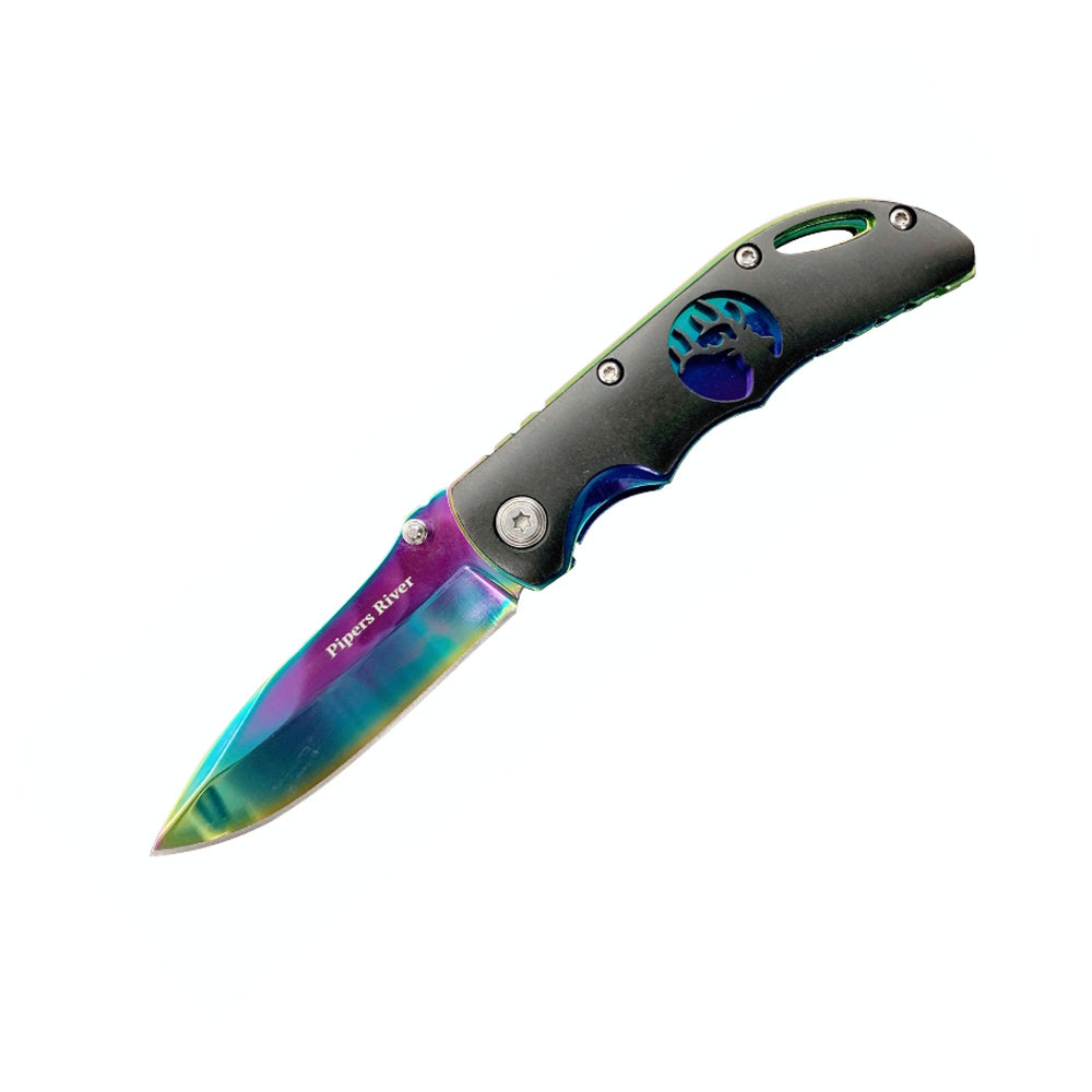 Pipers River P128 Rainbow Folding Knife