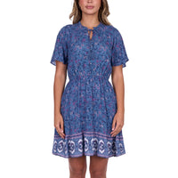 Pure Western Womens Farrah Short Sleeve Dress