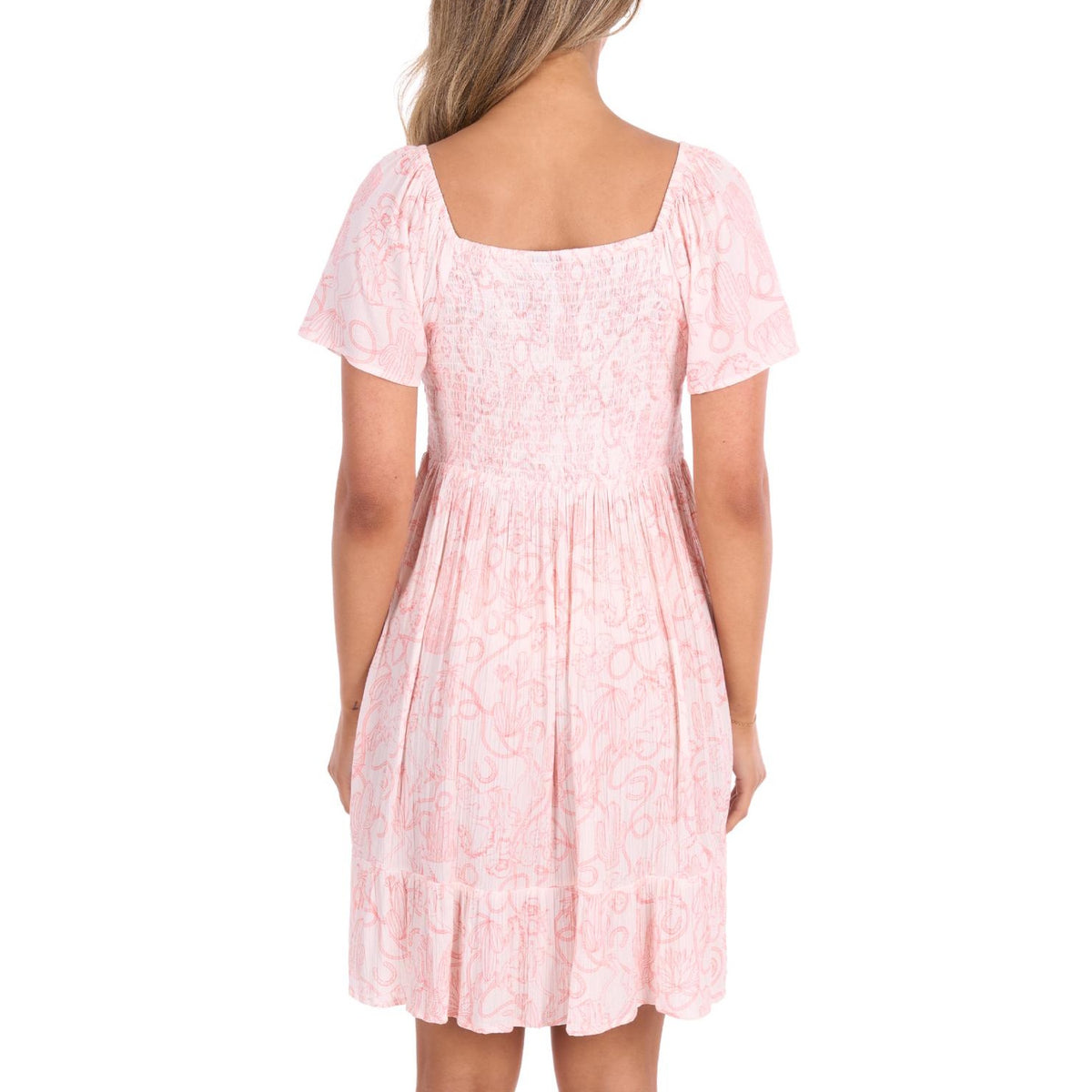 Pure Western Womens Sara Short Sleeve Dress