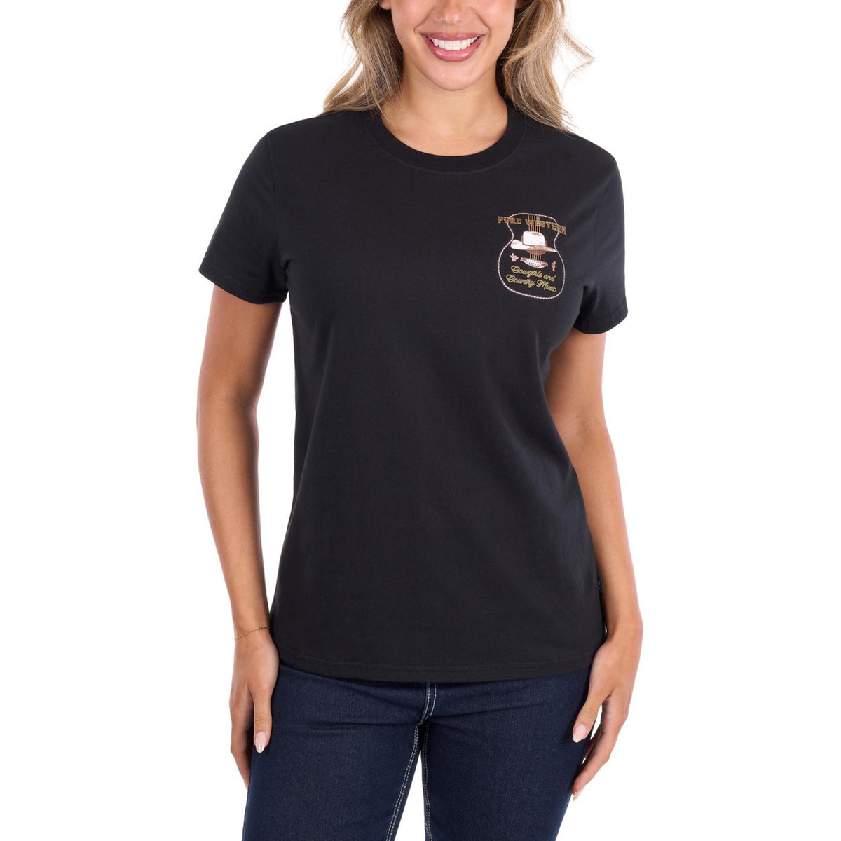 Pure Western Womens Misty Short Sleeve Tee