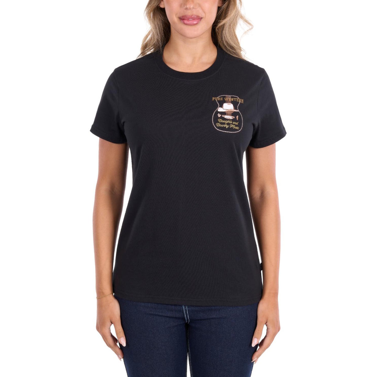 Pure Western Womens Misty Short Sleeve Tee