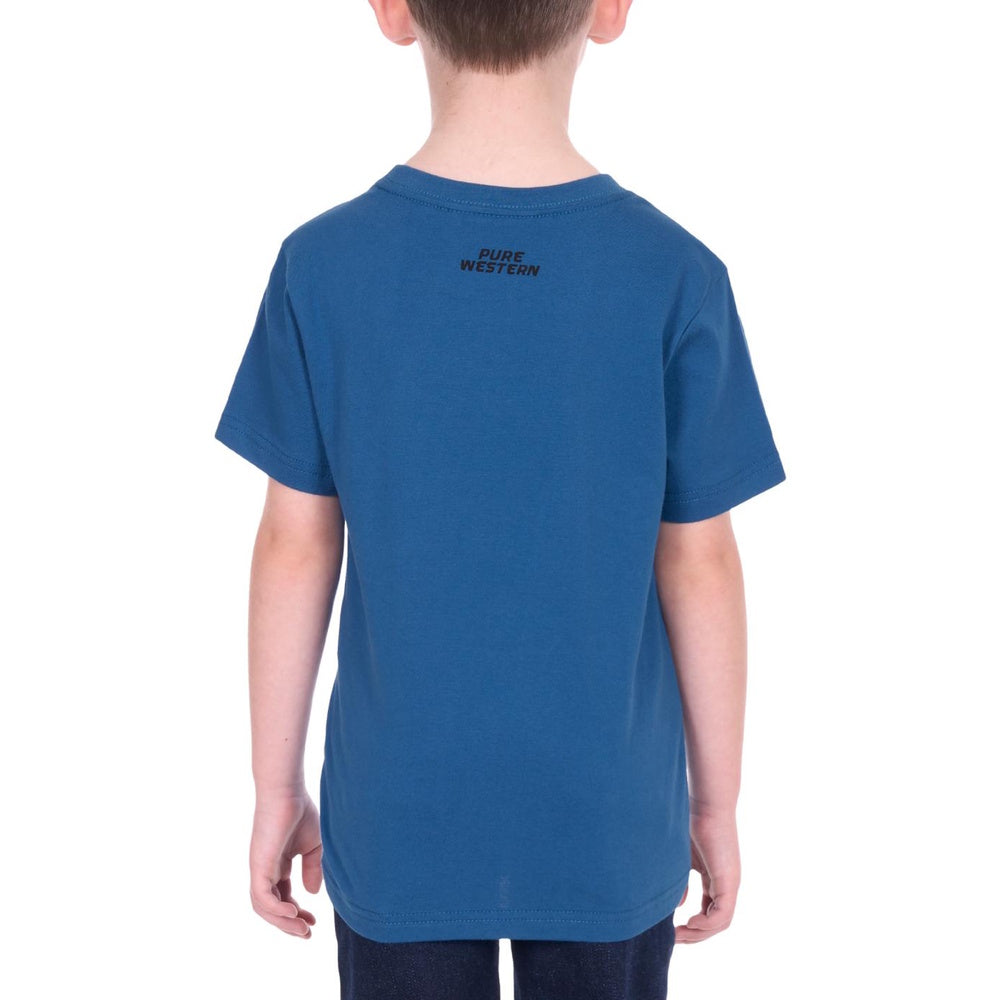 Pure Western Boys Rodeo Short Sleeve Tee