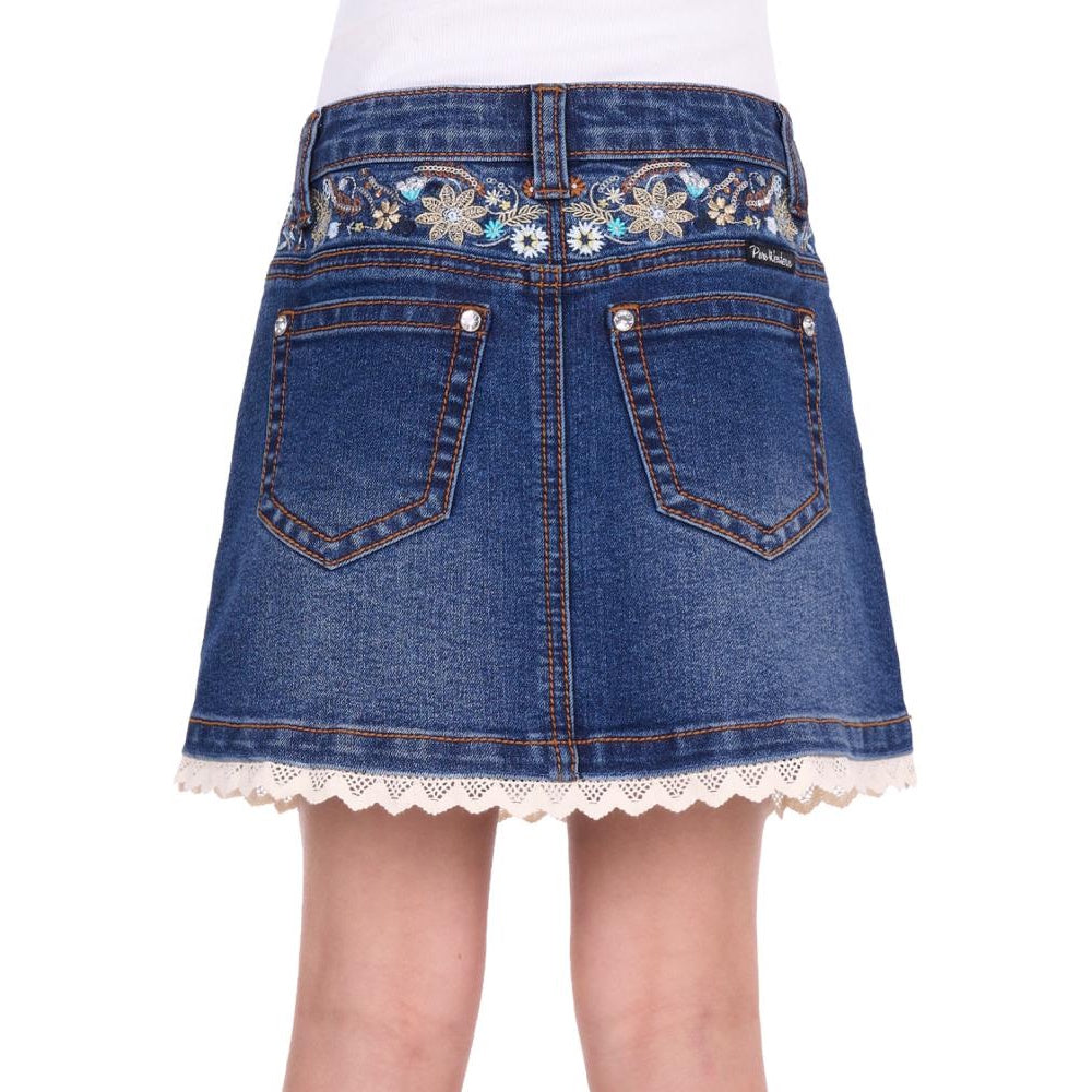 Pure Western Girls Bronte Denim Skirt