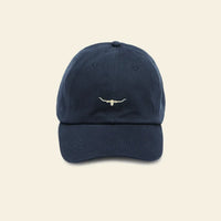 R.M.Williams Mini Longhorn Twill Cap (Blue Wash)