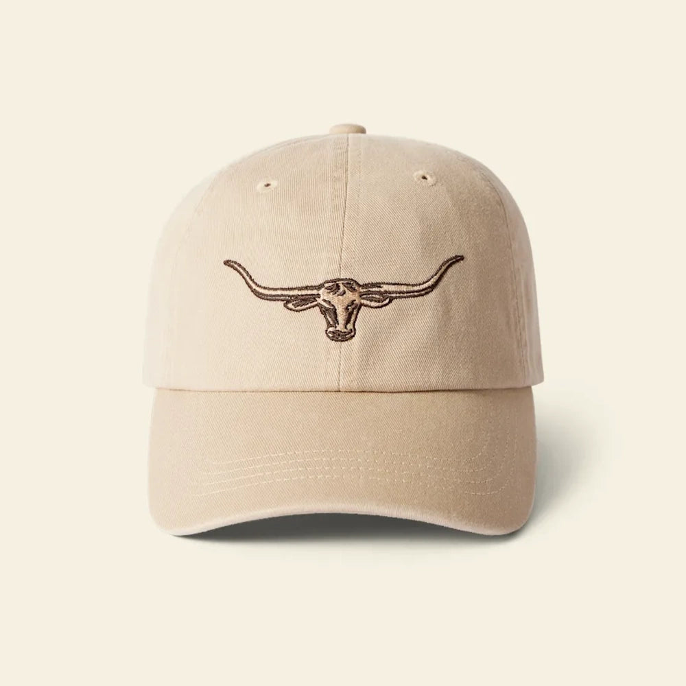 R.M.Williams Longhorn Twill Cap (Ecru)