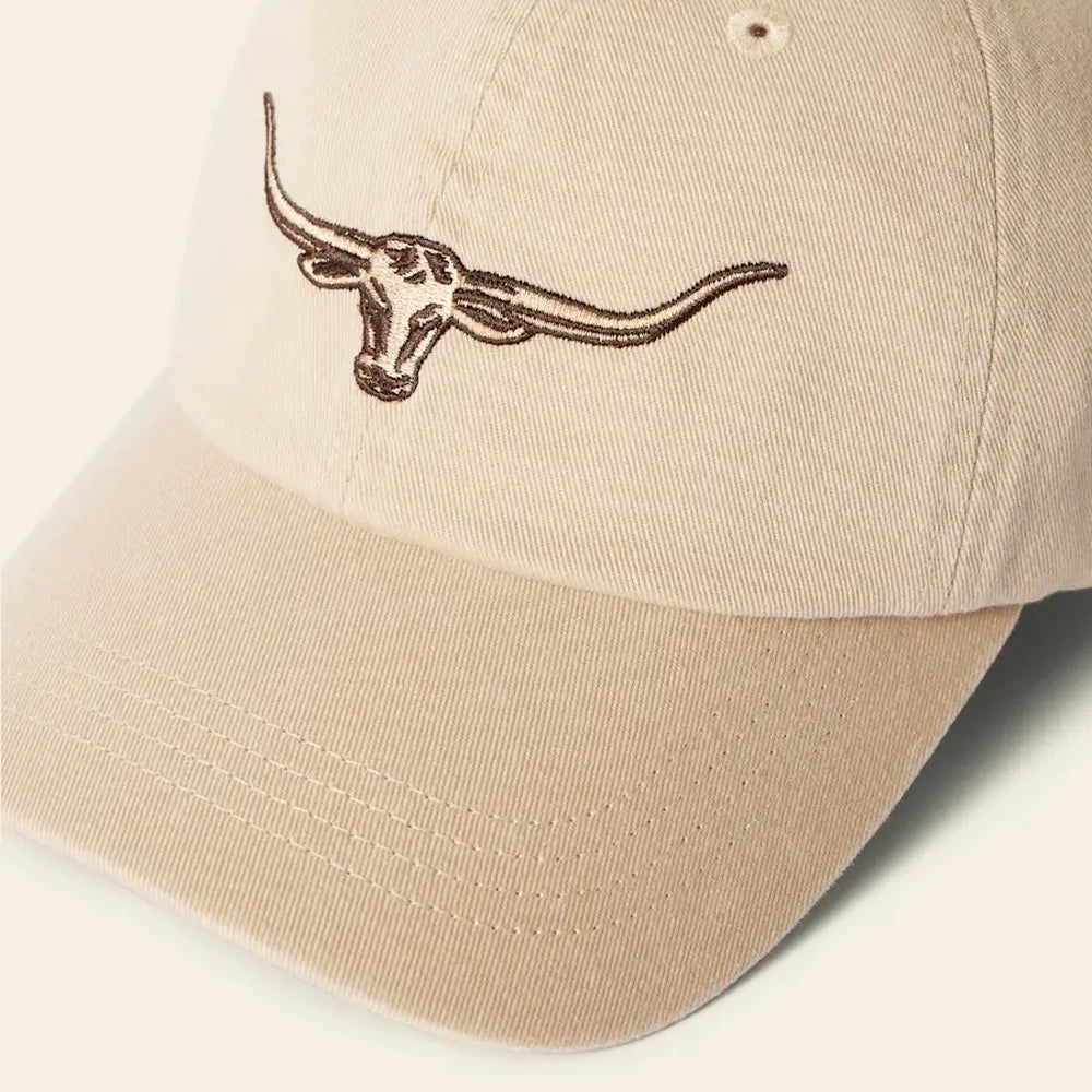 R.M.Williams Longhorn Twill Cap (Ecru)