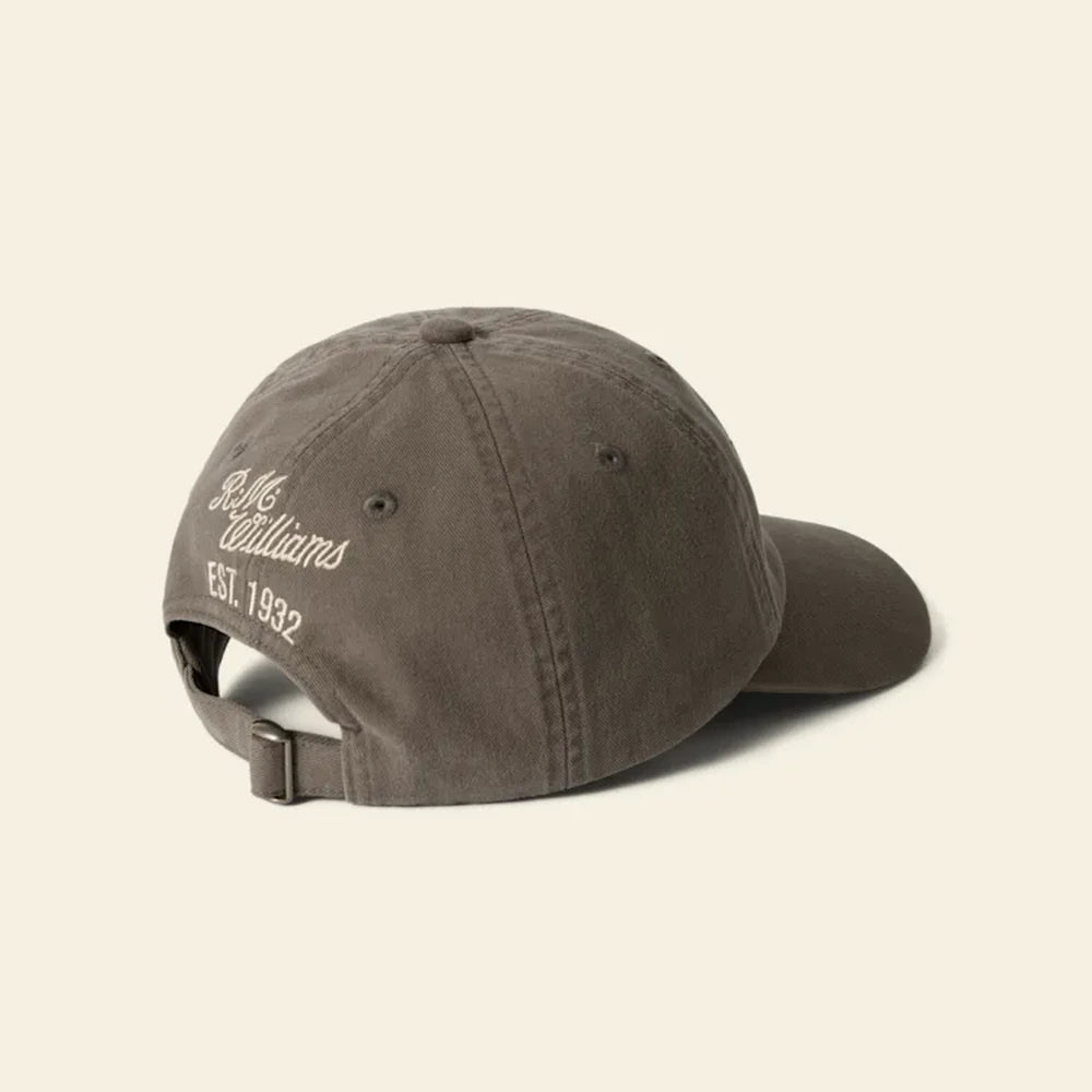 R.M.Williams Longhorn Twill Cap (Silt)