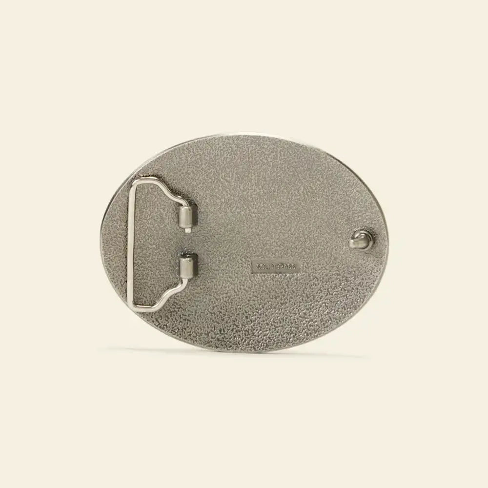 R.M.Williams Trophy Buckle (Antique Silver)
