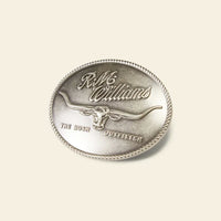 R.M.Williams Trophy Buckle (Antique Silver)