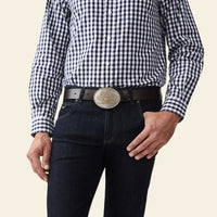 R.M.Williams Trophy Buckle (Silver/Gold)