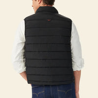 R.M.Williams Mens Rydal Padded Vest (Black)