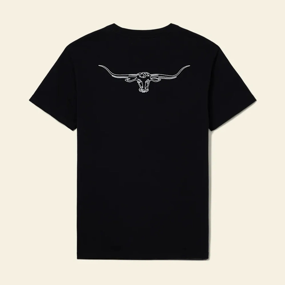 R.M.Williams Mens Byron T-Shirt (Black)