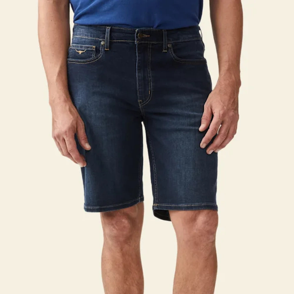 R.M.Williams Mens Nicholson Denim Shorts (Indigo)