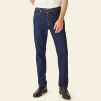 R.M.Williams Mens Loxton Jeans (Rinse Wash)