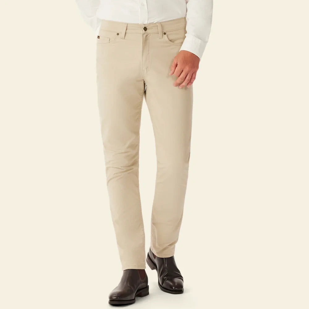 R.M.Williams Loxton 5 Pocket Jeans (Bone)