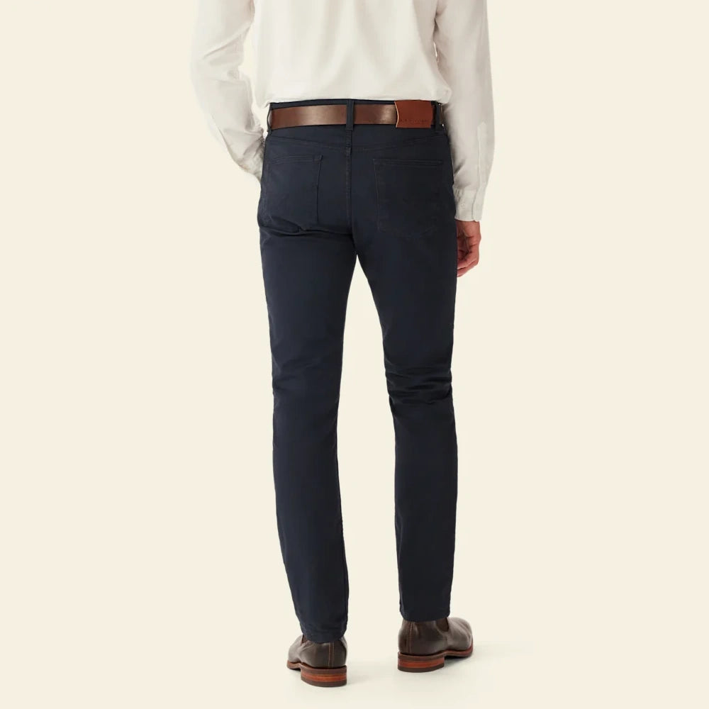 R.M.Williams Mens Loxton 5 Pocket Jeans (Navy)