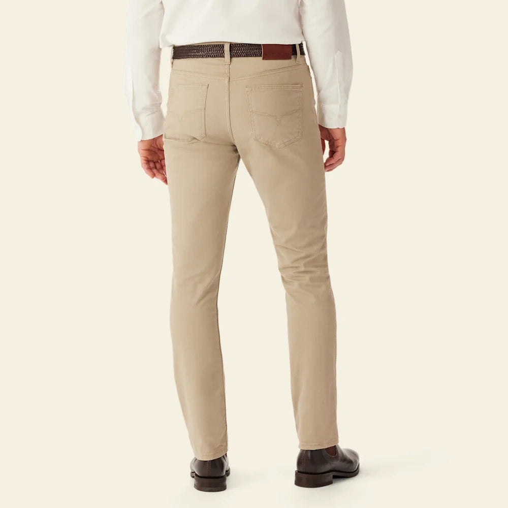 R.M.Williams Mens Loxton 5 Pocket Jeans (Buckskin)