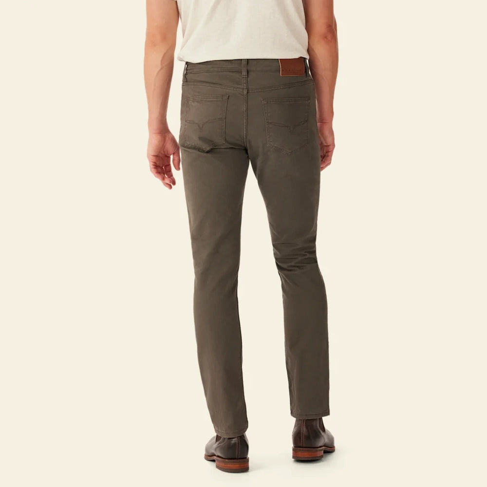 R.M.Williams Mens Victor 5 Pocket Jeans (Silt)