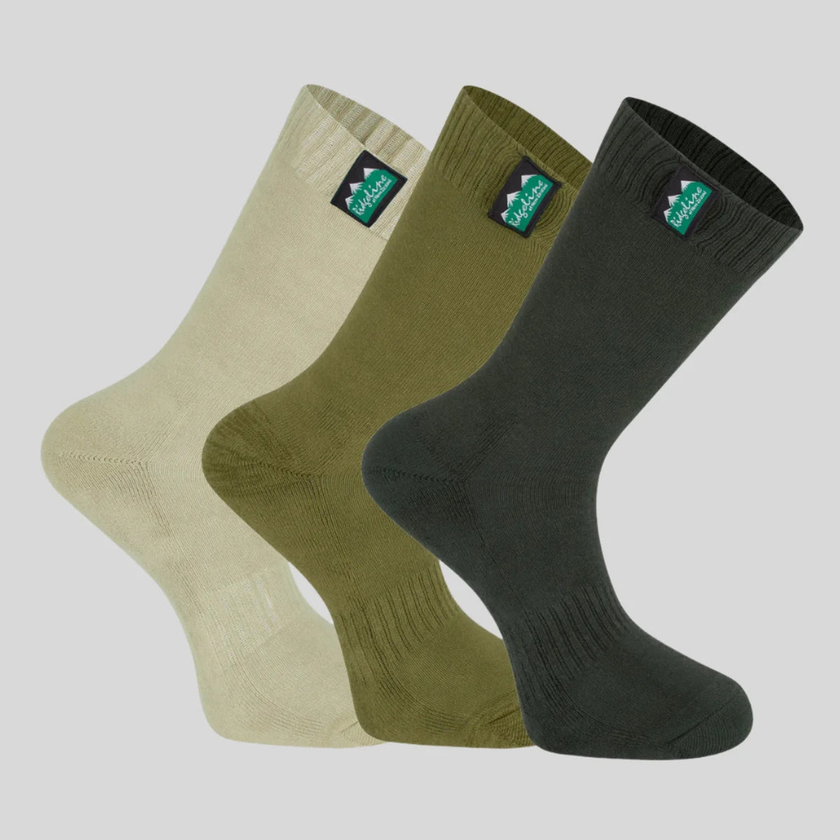 Ridgeline Cotton Mid Length Work Socks