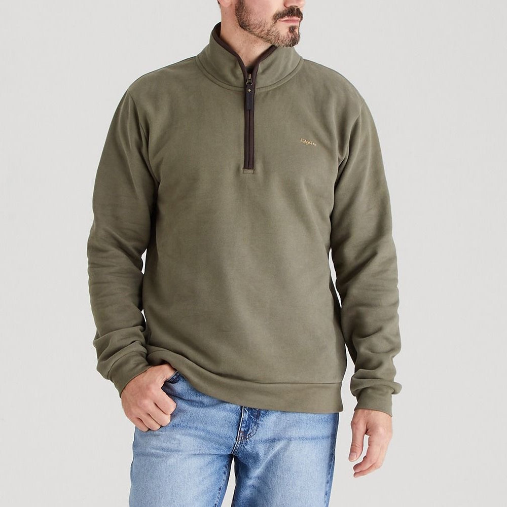 Ridgeline Mens Brancaster 1/4 Zip Top