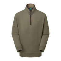 Ridgeline Mens Brancaster 1/4 Zip Top