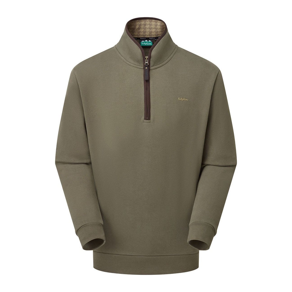 Ridgeline Mens Brancaster 1/4 Zip Top