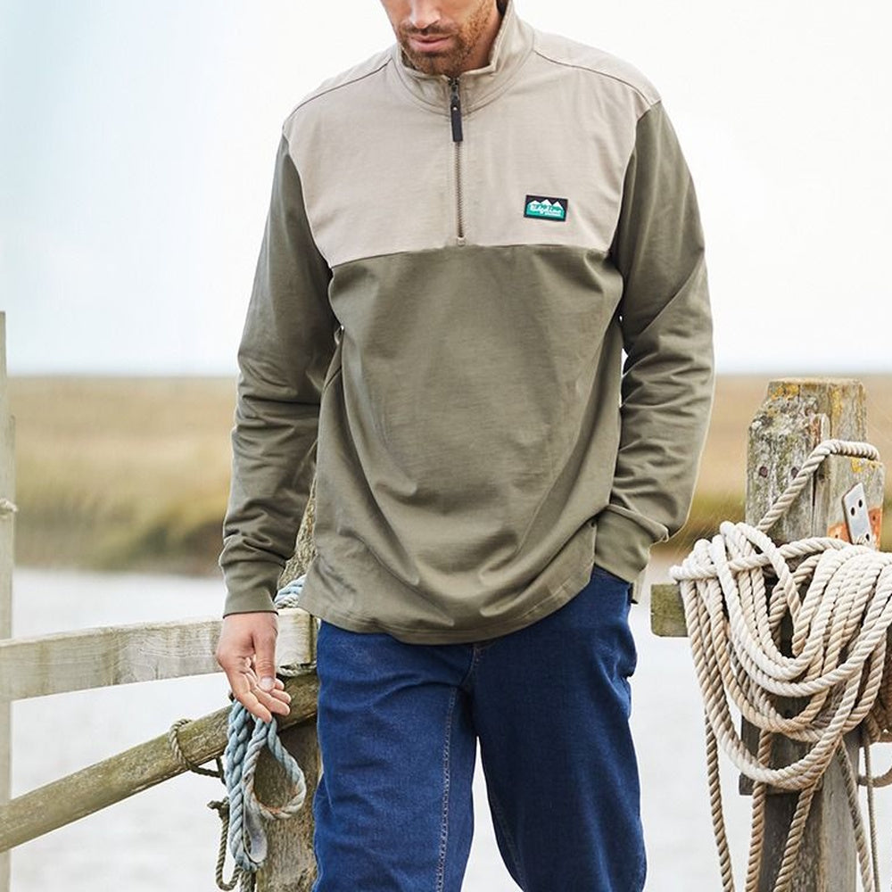 Ridgeline Mens Salthouse Zip Top