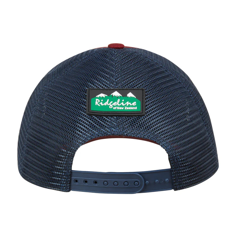 Back of Ridgeline RLNZ Trucker Cap