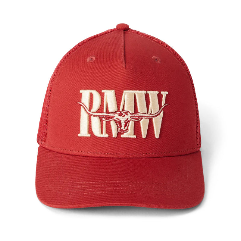 R.M.Williams RMW Steers Head Trucker Cap