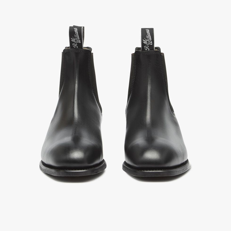 Front of R.M.Williams Dynamic Flex Craftsman Boots in Black